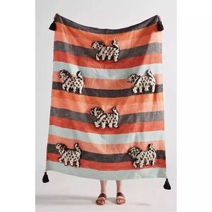 Anthropologie Tufted Richmond Throw Blanket w/ Tassels  $178